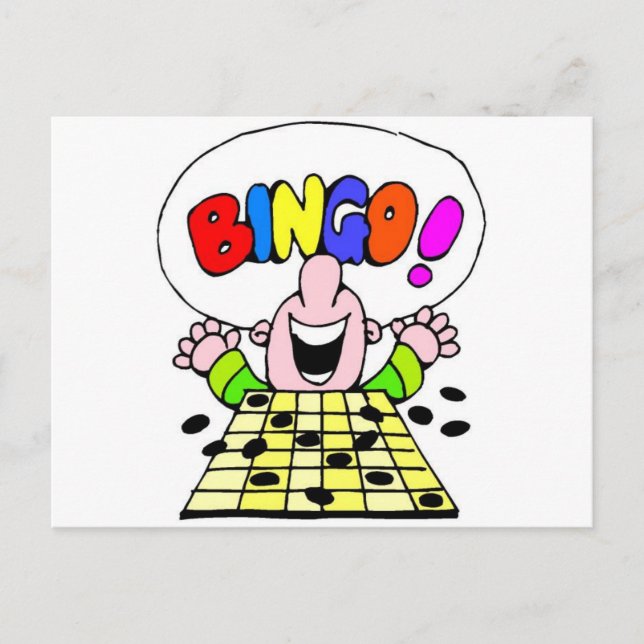 Bingo Postcard (Front)