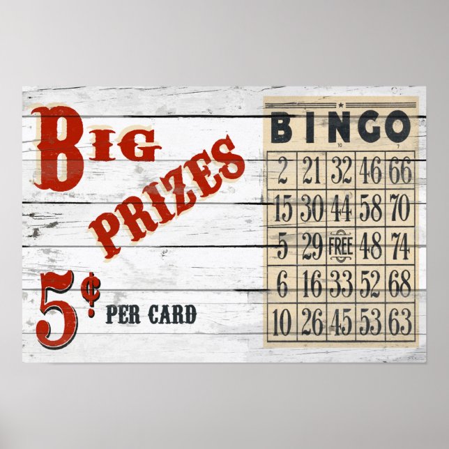 Bingo Poster (Front)