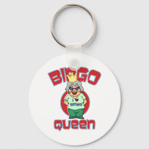 Bingo Queen - Customise Keychain