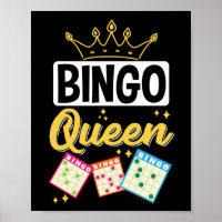 Bingo Queen Funny Lucky Gambling