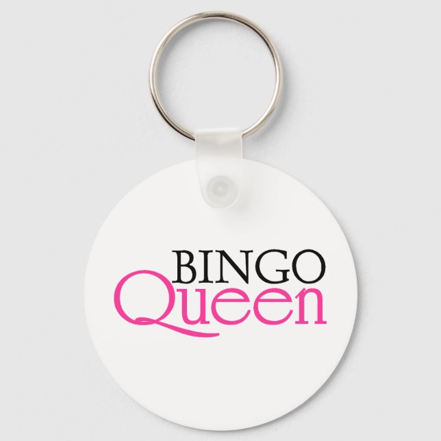 Bingo Queen Key Ring (Front)