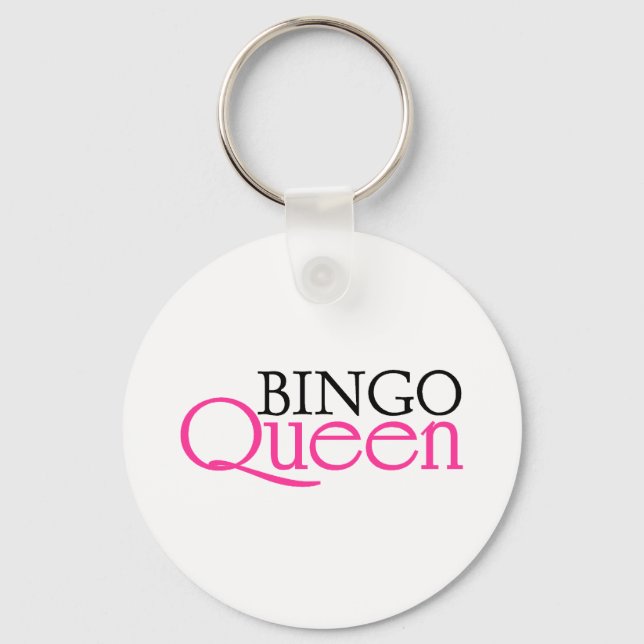 Bingo Queen Key Ring (Front)