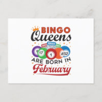 Bingo Queens Are Born in February
