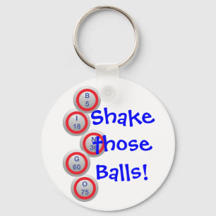 Bingo Shake Key Ring