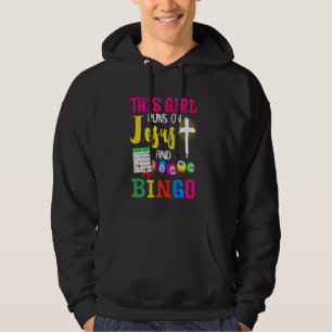 Bingo Shirt This Girl Runs On Jesus And Bingo Gran