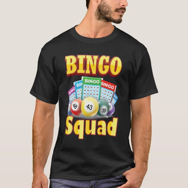 Bingo Squad Bingo T-Shirt (Front)