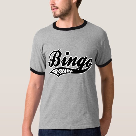 Bingo U Bingo Player ringer t-shirt