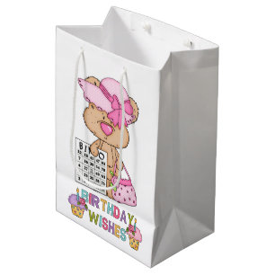 Bingo wishes for ya Birthday medium gift bag