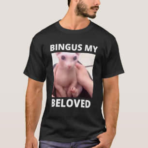 Bingus Is Calling My Beloved Hairless Sphinx Cat T-Shirt