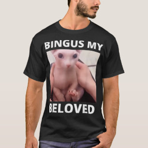 Bingus Is Calling My Beloved Hairless Sphinx Cat T-Shirt