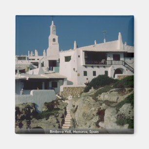Binibeca Vell, Menorca, Spain Magnet