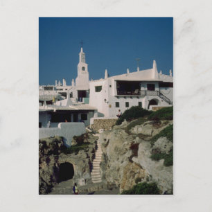 Binibeca Vell, Menorca, Spain Postcard