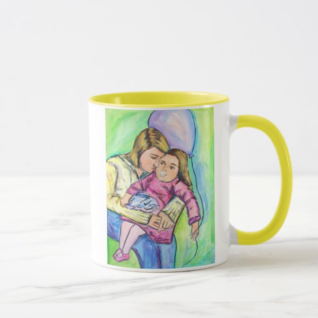 Binkey, Blankey, Balloon Mug (Right)