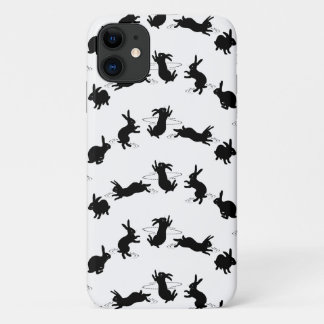 Binky Bunnies iPhone 11 Case (choose colour)