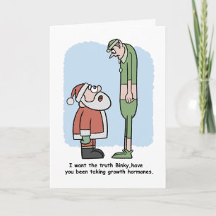 Binky the Elf Card