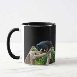 Binturong (Bearcat) Standing On A Log, Mug