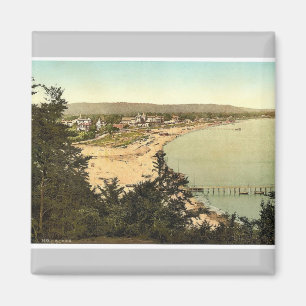 Binz, from Utkik, Isle of Rugen, Germany rare Phot Magnet