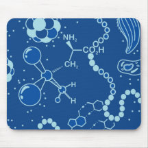 Bio/Chemistry Spectrum Blue Mouse Pad