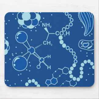 Bio/Chemistry Spectrum Blue Mouse Pad