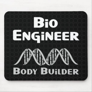 Bio Engineer Body Builder Mouse Mat
