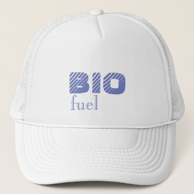 Bio Fuel Your Text Trucker Hat (Front)