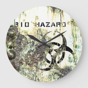 Bio Hazard Wall Clock