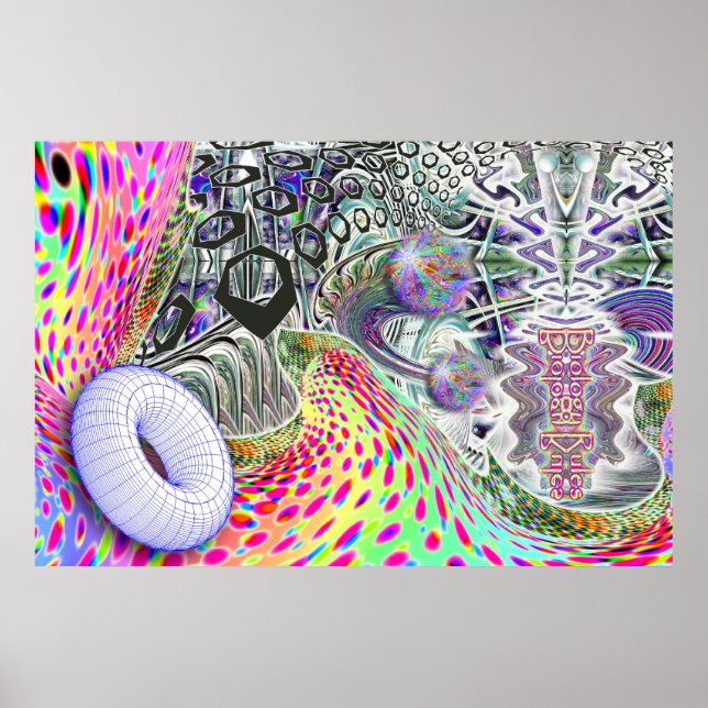 Bio-Logical-Doughnut poster (Front)