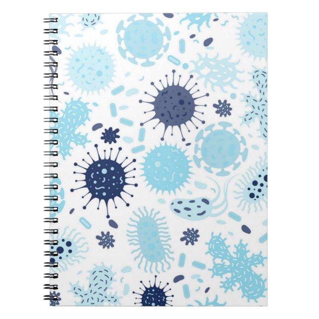 Bio-Medicine Notebook - Micro-organism Line (Front)
