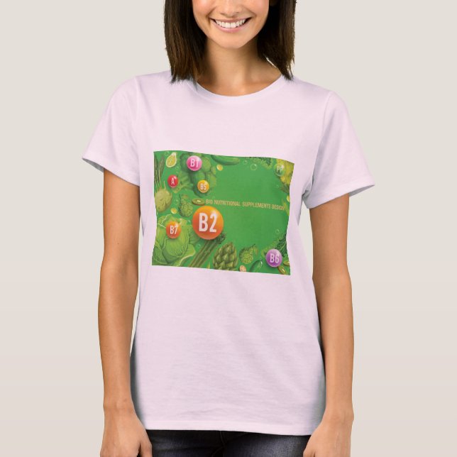 Bio Nutritional Supplements Design T-Shirt (Front)