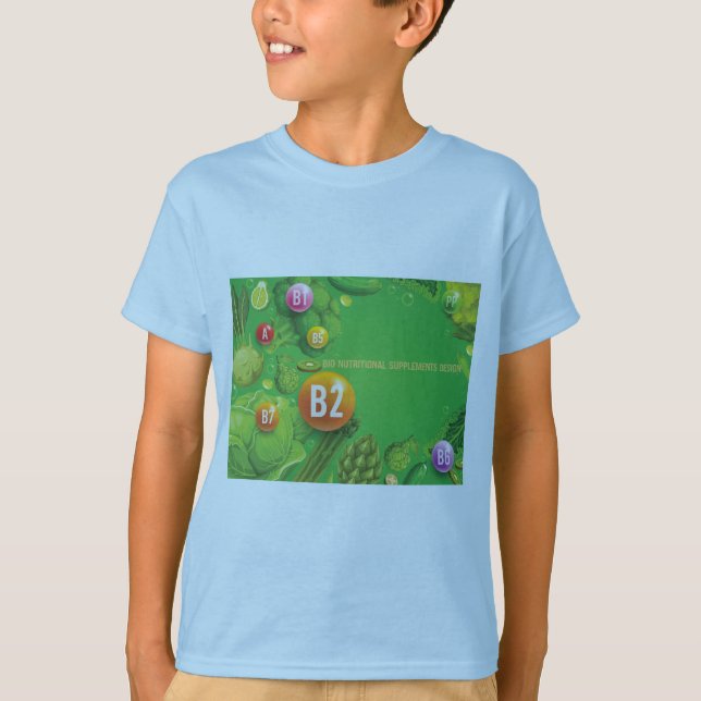 Bio Nutritional Supplements Design T-Shirt (Front)