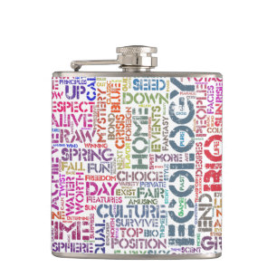 Bio Word Cloud Text Reason Biodiversity Hip Flask