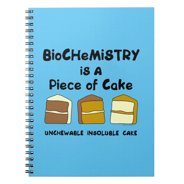 Biochemistry Cake Notebook (Front)