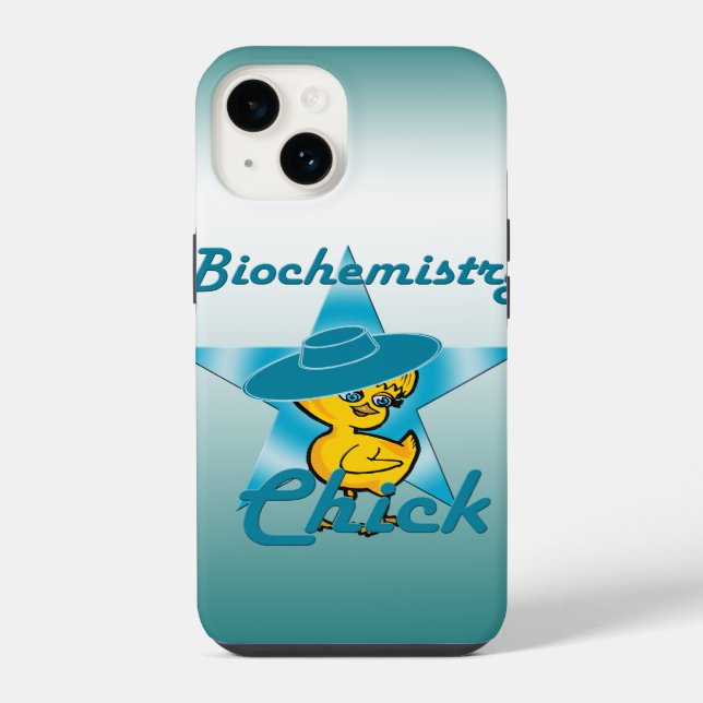 Biochemistry Chick #7 iPhone Case (Back)