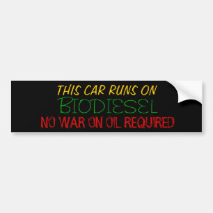 Biodiesel Bumper Sticker