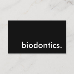 biodontics. business card