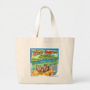 Biodynamic Farm? Funny Gifts Tees Cards Mugs Etc Large Tote Bag