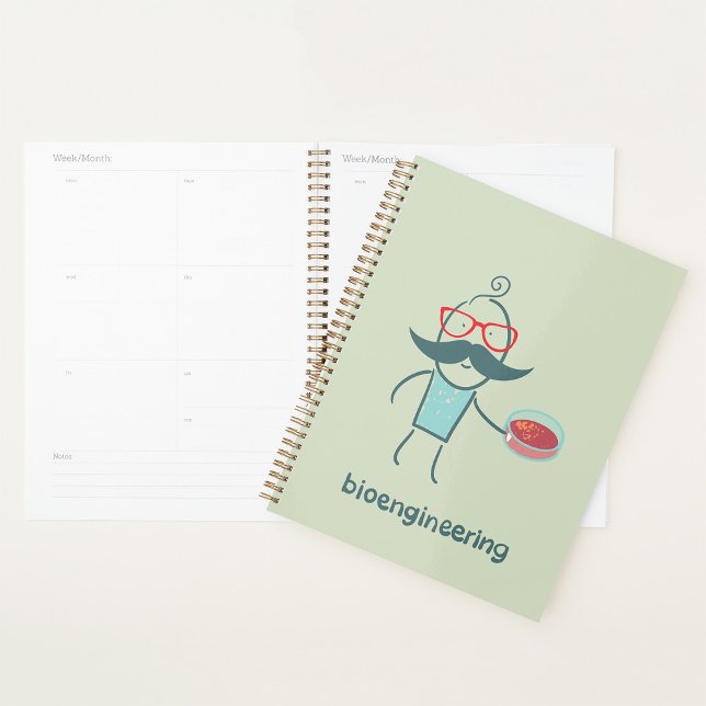 Bioengineering Scientist with Petri Dish Planner (Creator Uploaded)