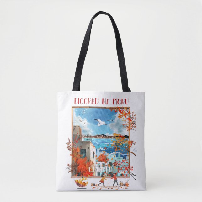 Biograd na Moru 2 Tote Bag (Front)