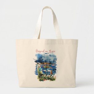 Biograd na moru 3 large tote bag