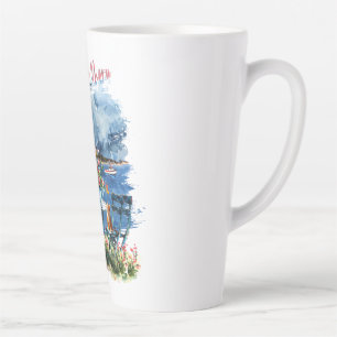 Biograd na moru 3 latte mug