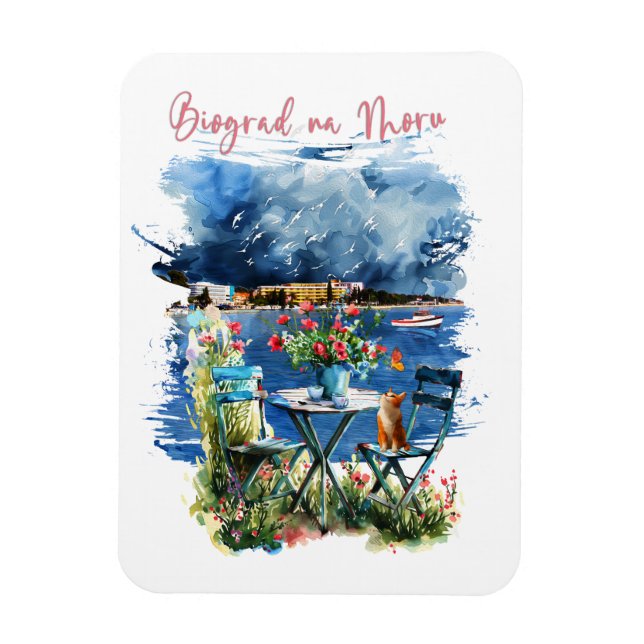 Biograd na moru 3 magnet (Vertical)