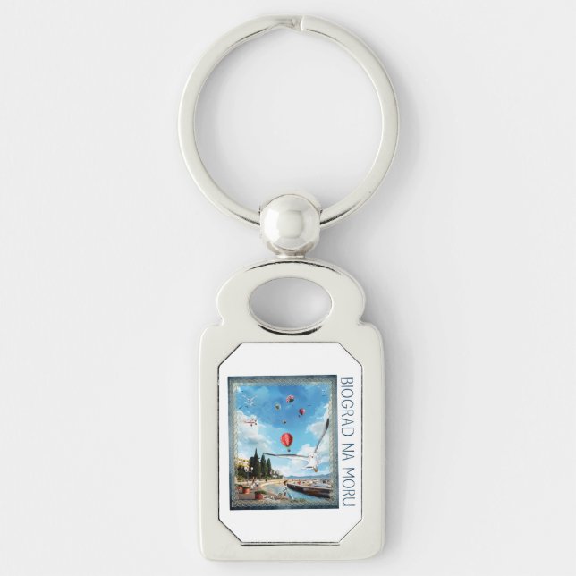Biograd na moru 4 key ring (Front)