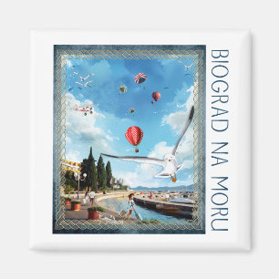 Biograd na moru 4 magnet