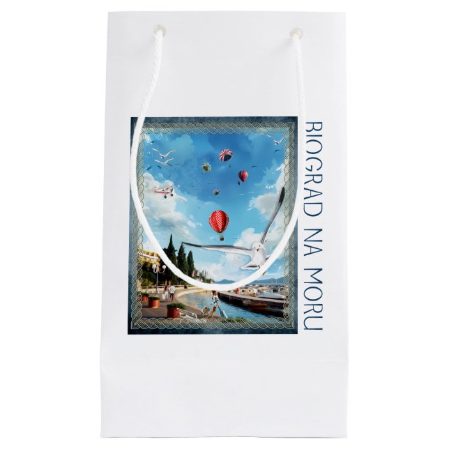 Biograd na moru 4 small gift bag (Front)