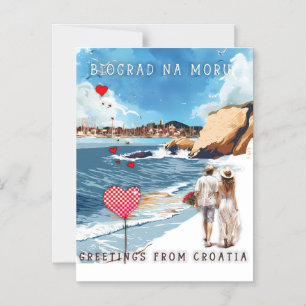 Biograd na moru 5 magnetic invitation