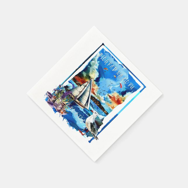 Biograd na Moru Napkin (Corner)