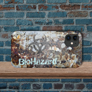 BioHazard Apocalyptic Rusted Grunge iPhone 11 Case