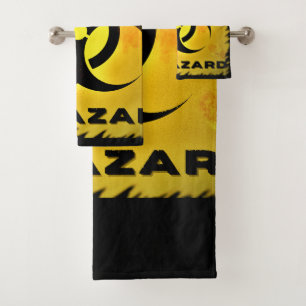 Biohazard bath towel set