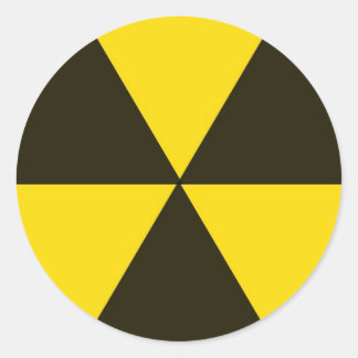 Biohazard Classic Round Sticker