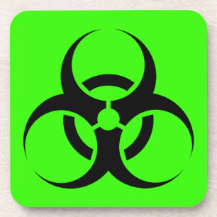 Biohazard Coaster